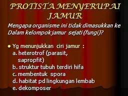 PPT-PROTISTA MENYERUPAI JAMUR