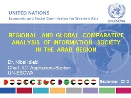 Regional  and Global Comparative