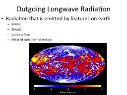 Outgoing Longwave Radiation