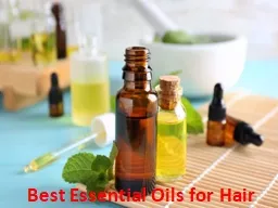 Best Essential Oils for Hair