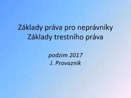 Základy práva pro neprávníky