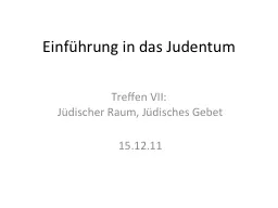 Einführung  in das  Judentum