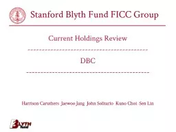 Stanford Blyth Fund FICC Group