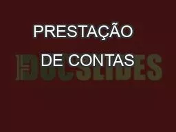 PPT-PRESTAÇÃO DE CONTAS