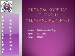 PPT-Ekonomi koperasi Tugas