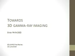 PPT-Towards 3D gamma-ray imaging