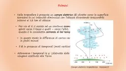 Fulmini Nella troposfera è presente un