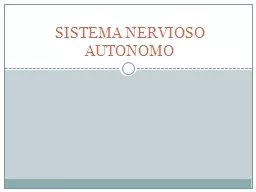 PPT-SISTEMA NERVIOSO AUTONOMO