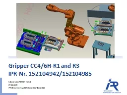 Gripper  CC4/6H-R1  and  R3