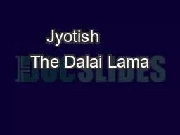 PPT-Jyotish The Dalai Lama