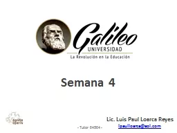 PPT-Semana 4 Lic. Luis Paul Loarca Reyes