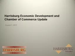Harrisburg Economic Development and Chamber of Commerce Update