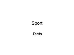 Sport Tenis Povijest tenisa