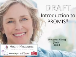 Introduction to  PROMIS®