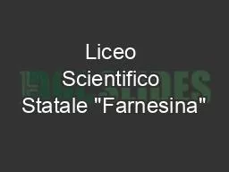 PPT-Liceo Scientifico Statale 