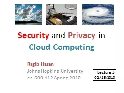 PPT-Ragib Hasan Johns Hopkins University