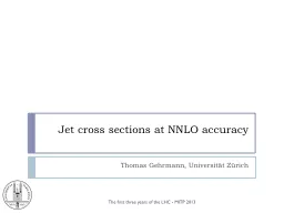 Jet cross sections at NNLO accuracy