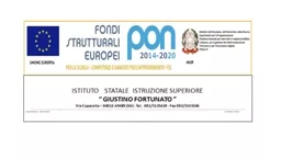 Fondi Strutturali Europei- Programma Operativo Nazionale