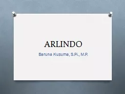 ARLINDO Baruna   Kusuma ,