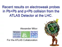 PPT-Recent results on electroweak probes in