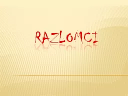 RAZLOMCI U matematici, 