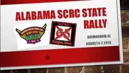 Alabama SCRC State Rally