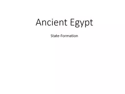 Ancient  Egypt:  Society and
