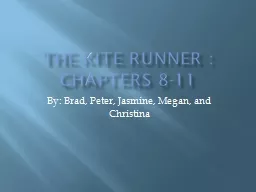 The Kite Runner : Chapters 8-11