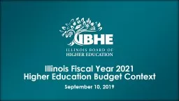 Illinois Fiscal Year 2021