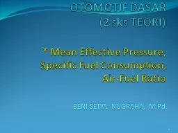 TEKNOLOGI  OTOMOTIF DASAR