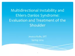 Multidirectional Instability and Ehlers-