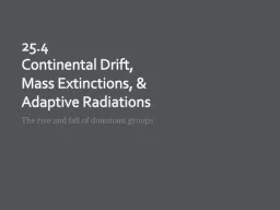 PPT-25.4 Continental Drift,