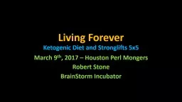 Living Forever Ketogenic Diet and