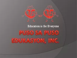 PUSO SA PUSO EDUKASYON, INC