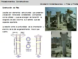 Procedimientos Constructivos