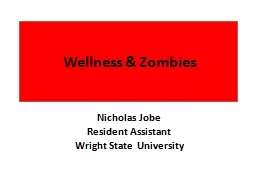 Wellness & Zombies Nicholas