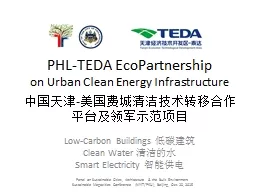 PHL-TEDA  EcoPartnership
