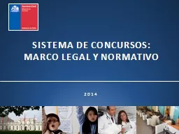 PPT-2014 Sistema de concursos: