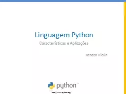 Linguagem  Python Características e