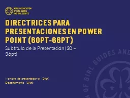 PPT-DIRECTRICES PARA Presentaciones EN