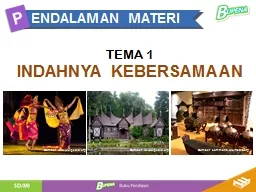 INDAHNYA KEBERSAMAAN TEMA 1