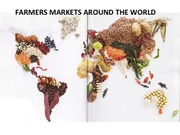 PPT-FARMERS MARKETS AROUND THE WORLD