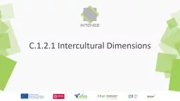 C.1.2.1 Intercultural Dimensions