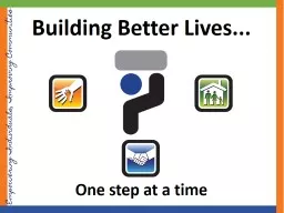 Building Better Lives...