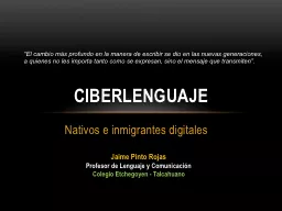 Nativos e inmigrantes digitales