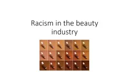 Racism in the beauty industry