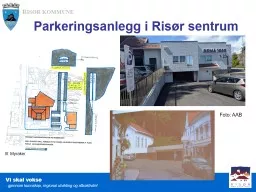 Parkeringsanlegg i Risør sentrum