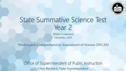 State Summative Science Test