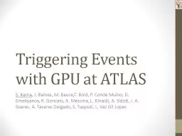 Triggering Events with GPUs at ATLAS