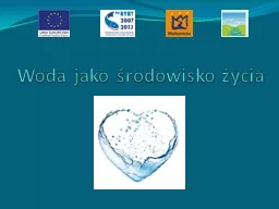 Woda jako środowisko życia